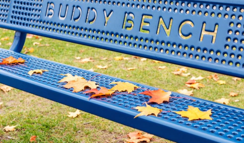 picture of a buddy bench