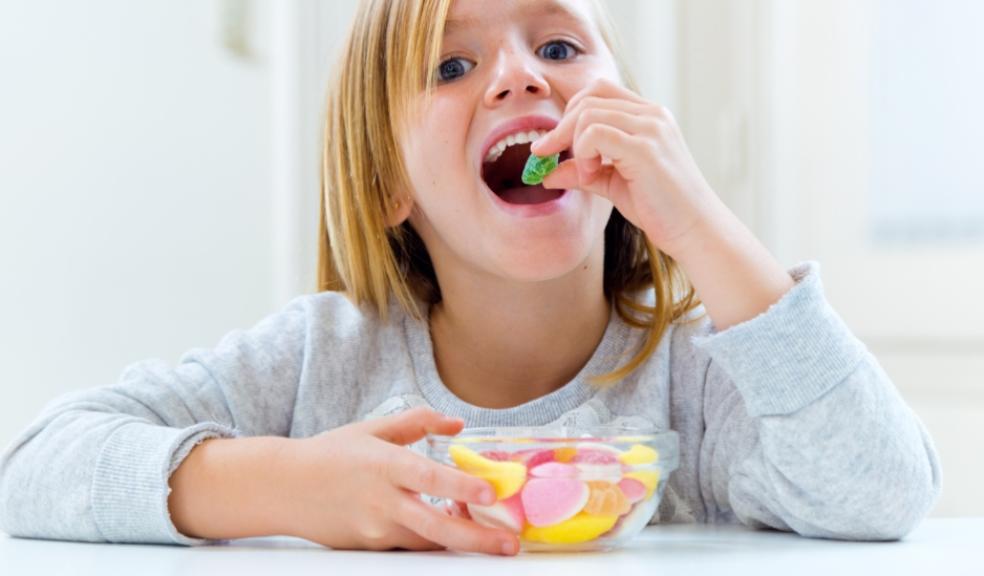 picture of a child eating sweets