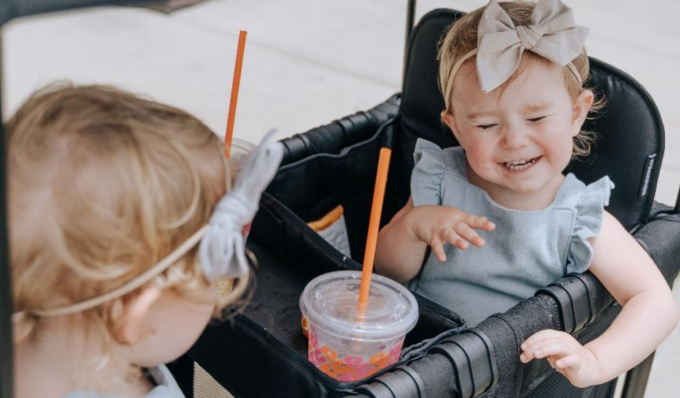 picture of happy children having a picnic in a Wonderfold Wagon