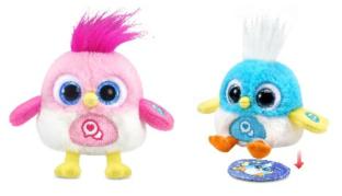 picture of a pink and blue LoLibird vtech toy