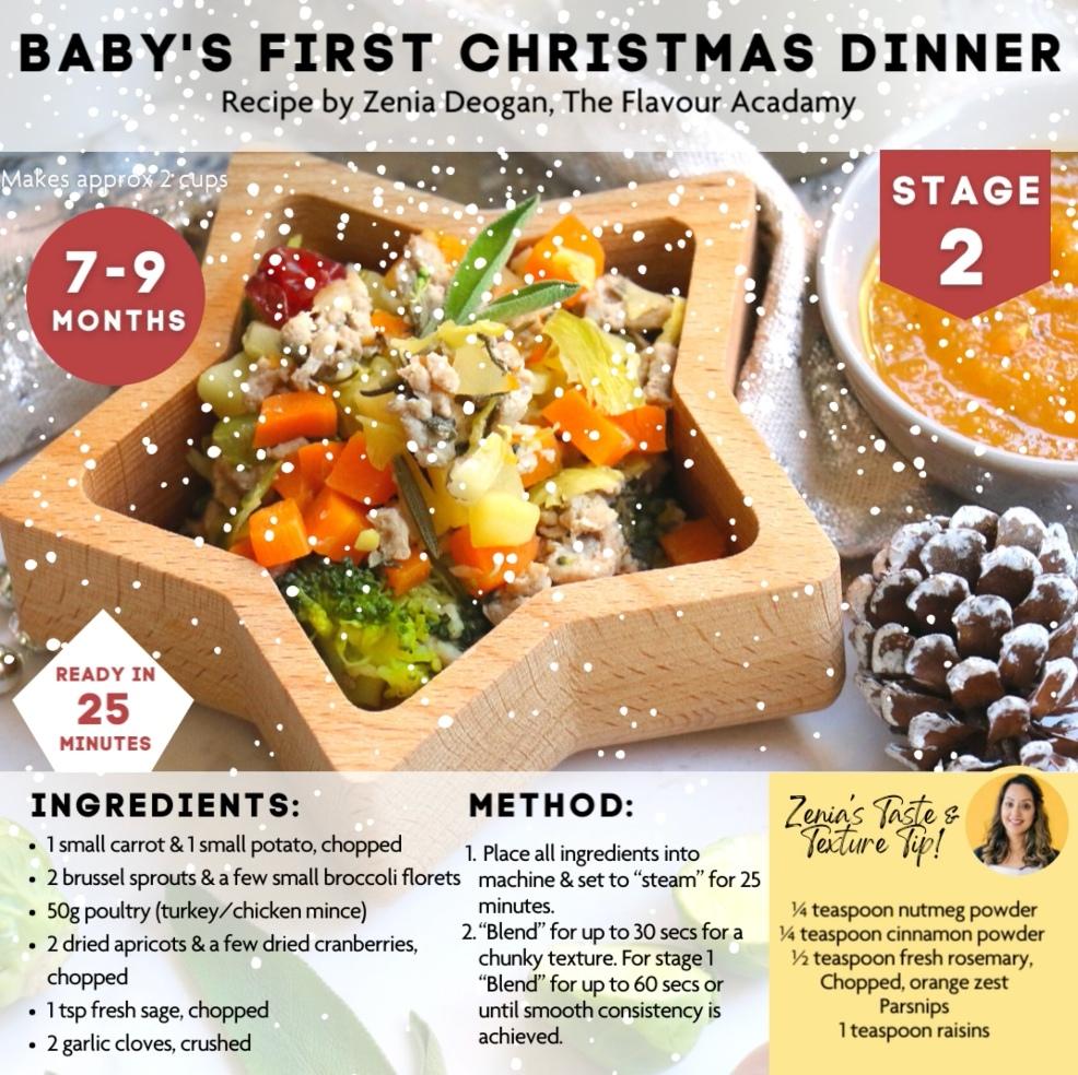 picture of Babys first christmas dinner recipe