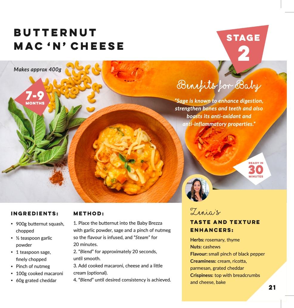 picture of Butternut mac n cheese recipe