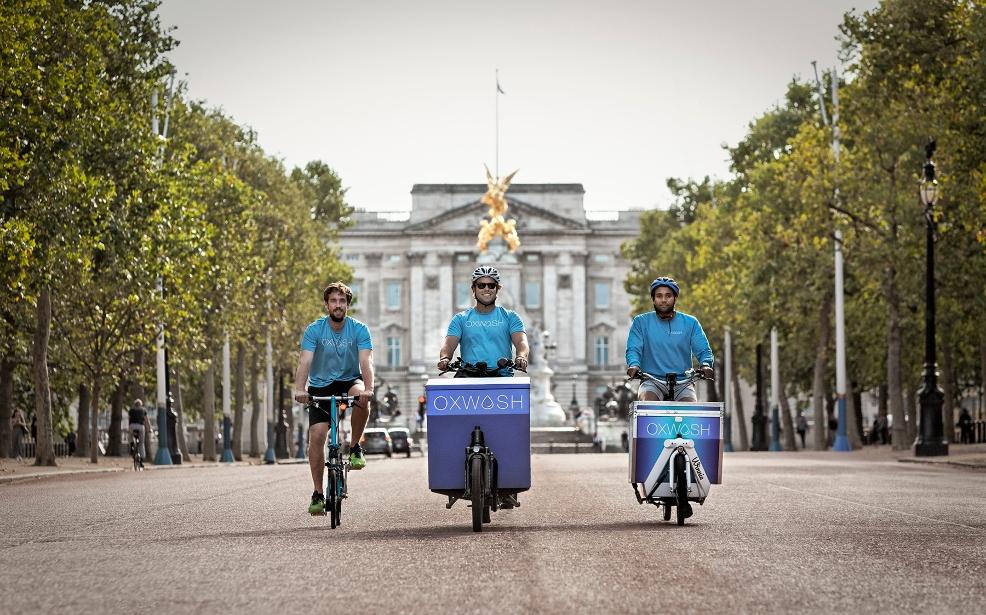 picture of oxwash cargo bikers london