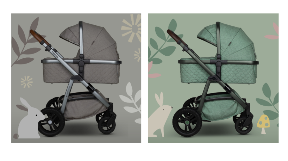 picture of new colours for Cosatto Wow 3 pram