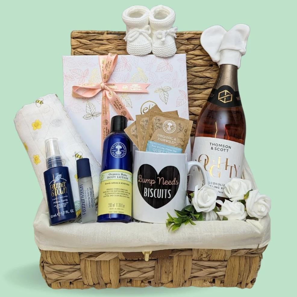 picture of baby shower hamper sweet dreams