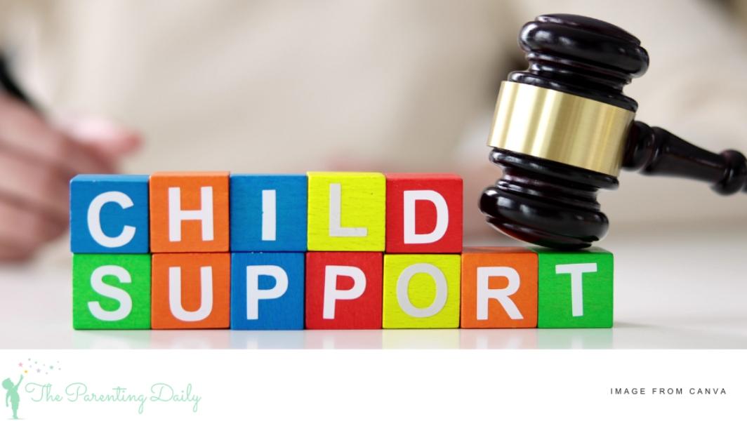 picture of building blocks spelling out child support