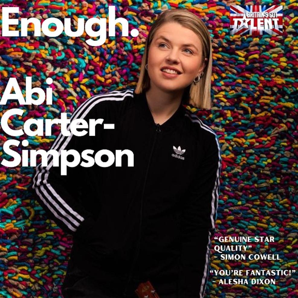 Picture of Abi Carter Simpson from the Leicester Comedy Festival