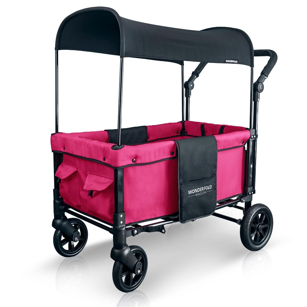 picture of a Pink and black Wonderfold Wagon