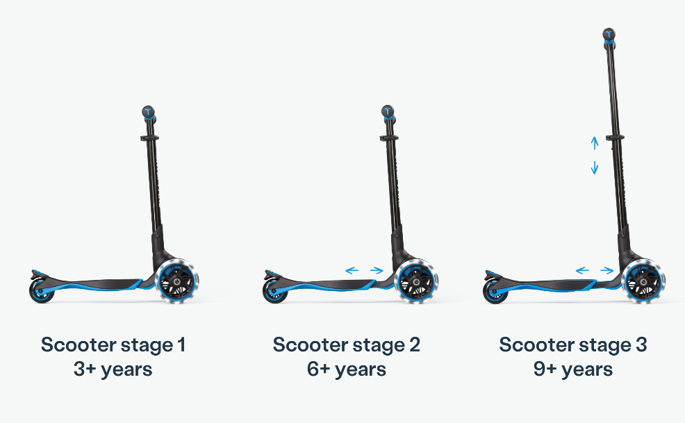 picture of Xtend scooter blue 