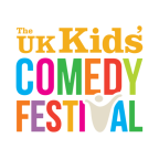 Picture of a sign for the UK Kids comedy festival