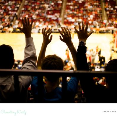 picture of a crowd at a sports stadium